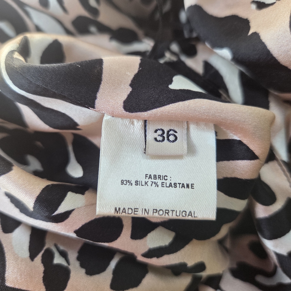 Alexandre‎ Vauthier Silk Leopard Print Pencil Skirt - Picture 7 of 8